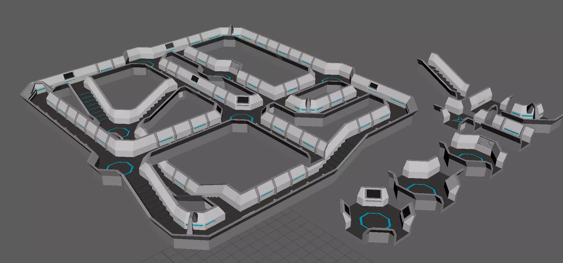 space station module 3D print model_0