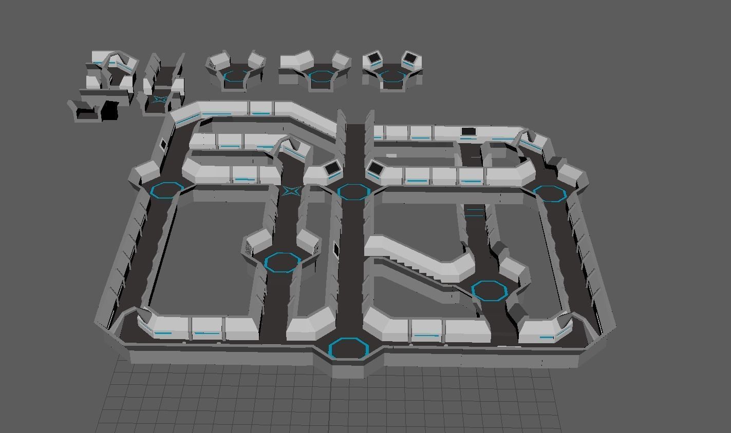 space station module 3D print model_1