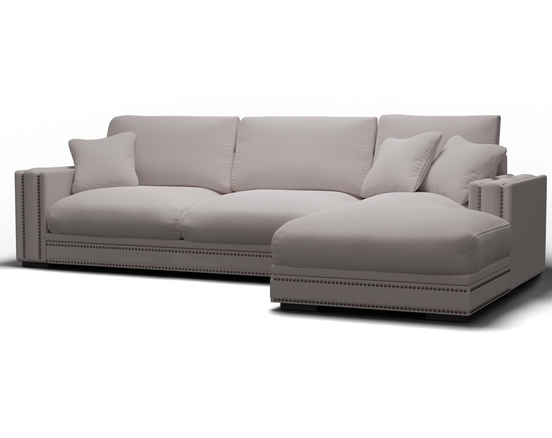 Sofa Arianna - Bundle Low-poly 3D model_2