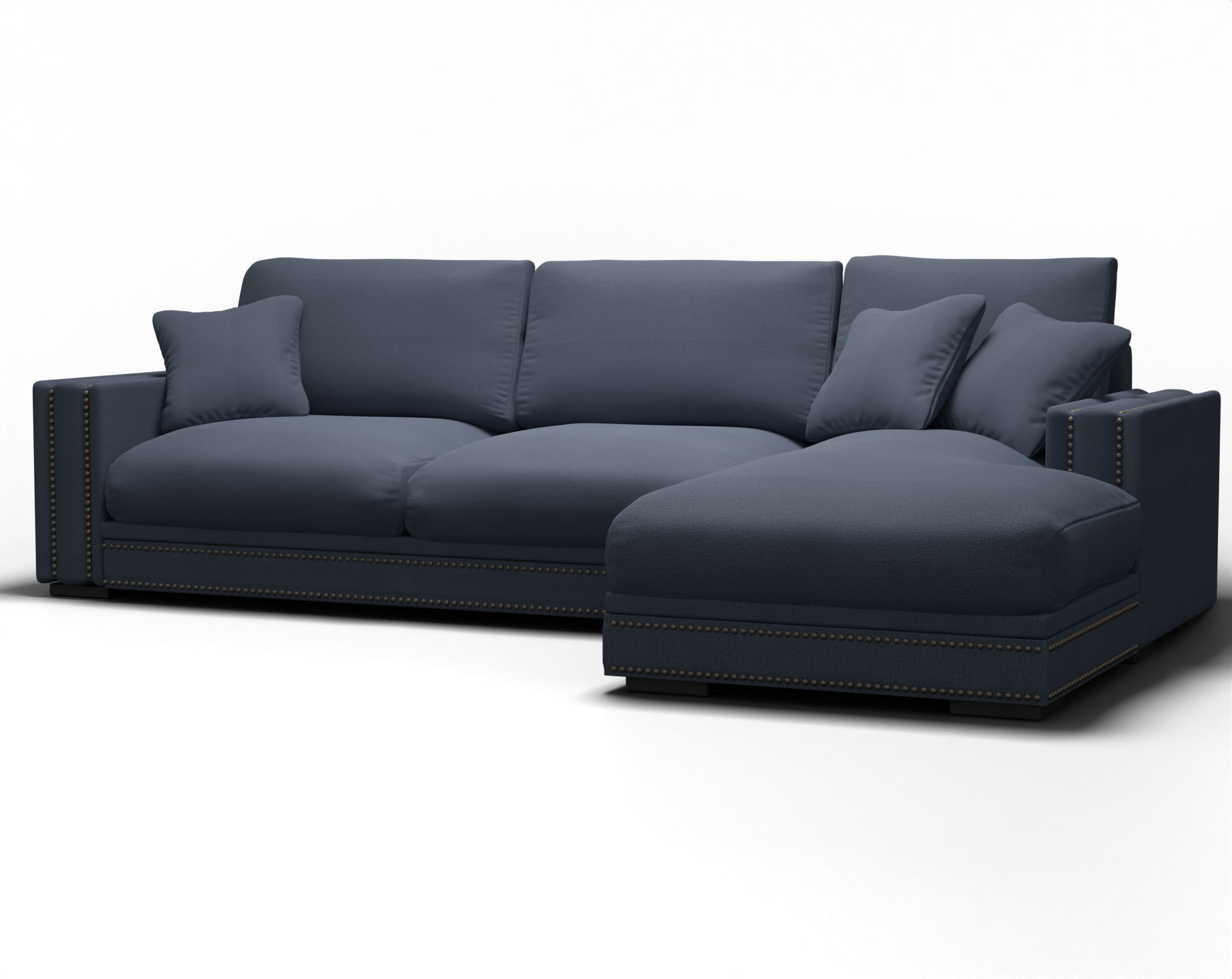 Sofa Arianna - Bundle Low-poly 3D model_4