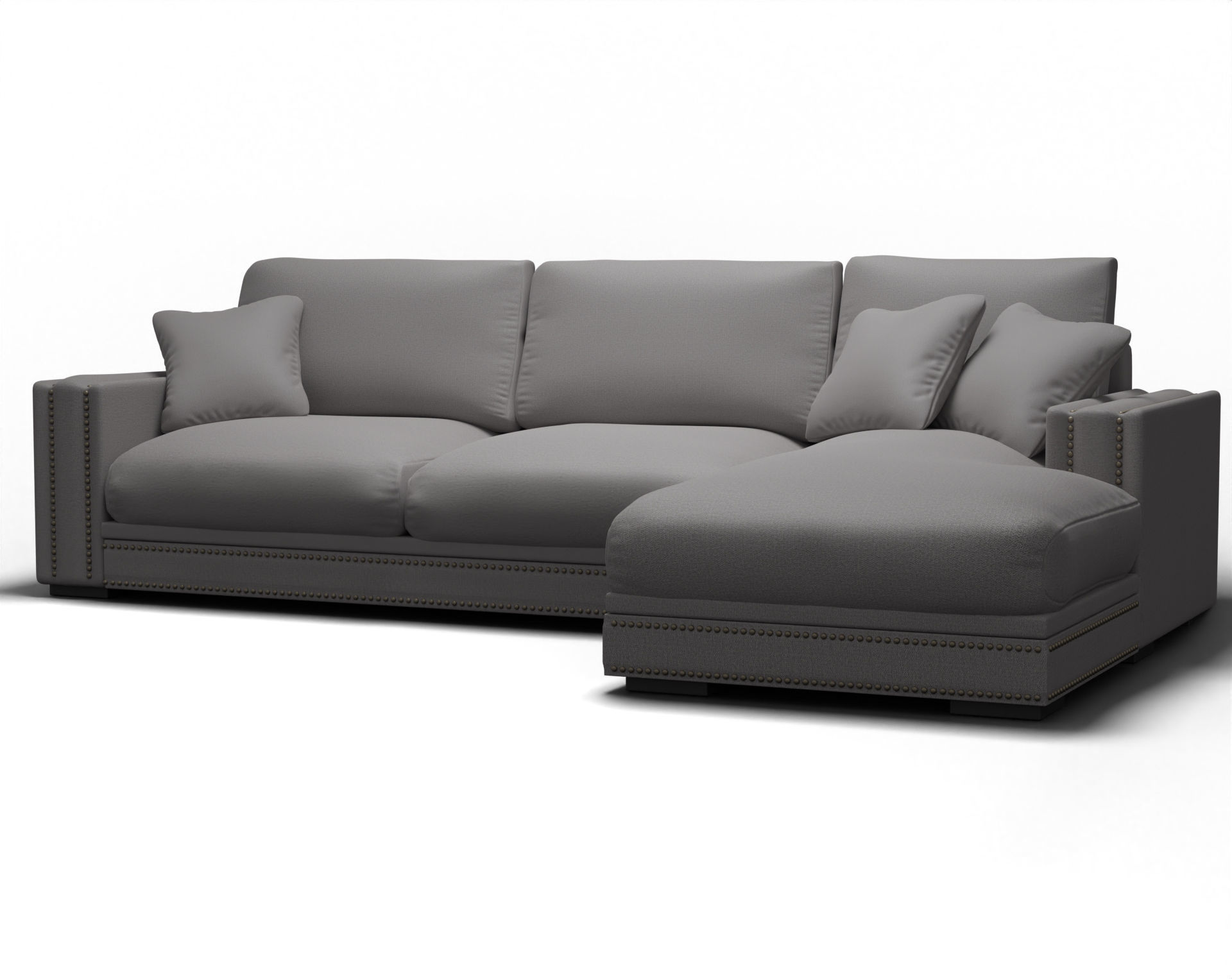 Sofa Arianna - Bundle Low-poly 3D model_1