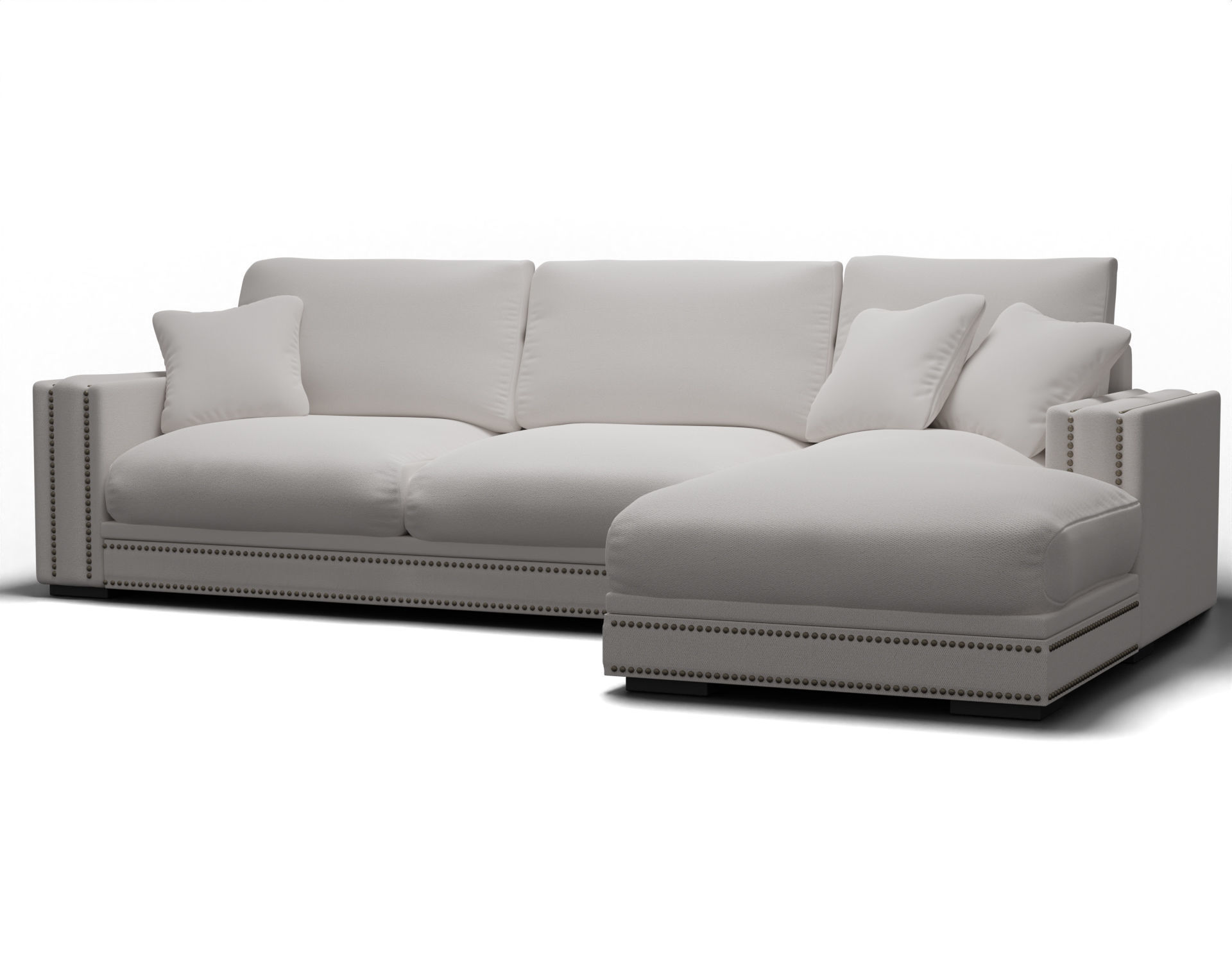 Sofa Arianna - Bundle Low-poly 3D model_3