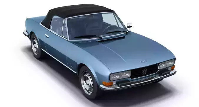 Peugeot 504 Cabriolet 3D model