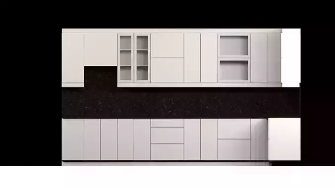 modern kitchen model