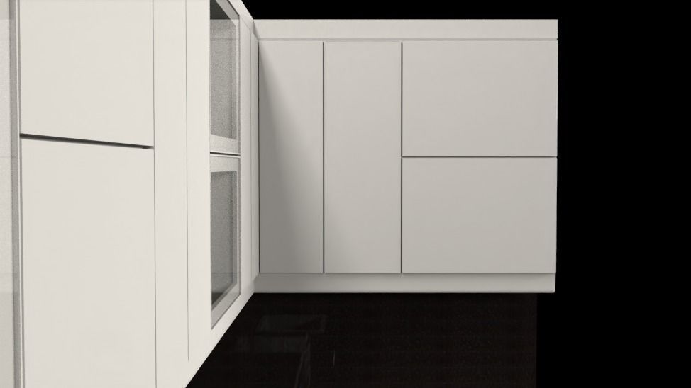 modern kitchen model 3D model_4