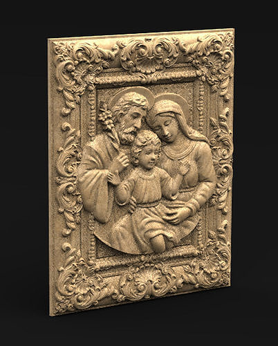 Holy Family New 3D print model