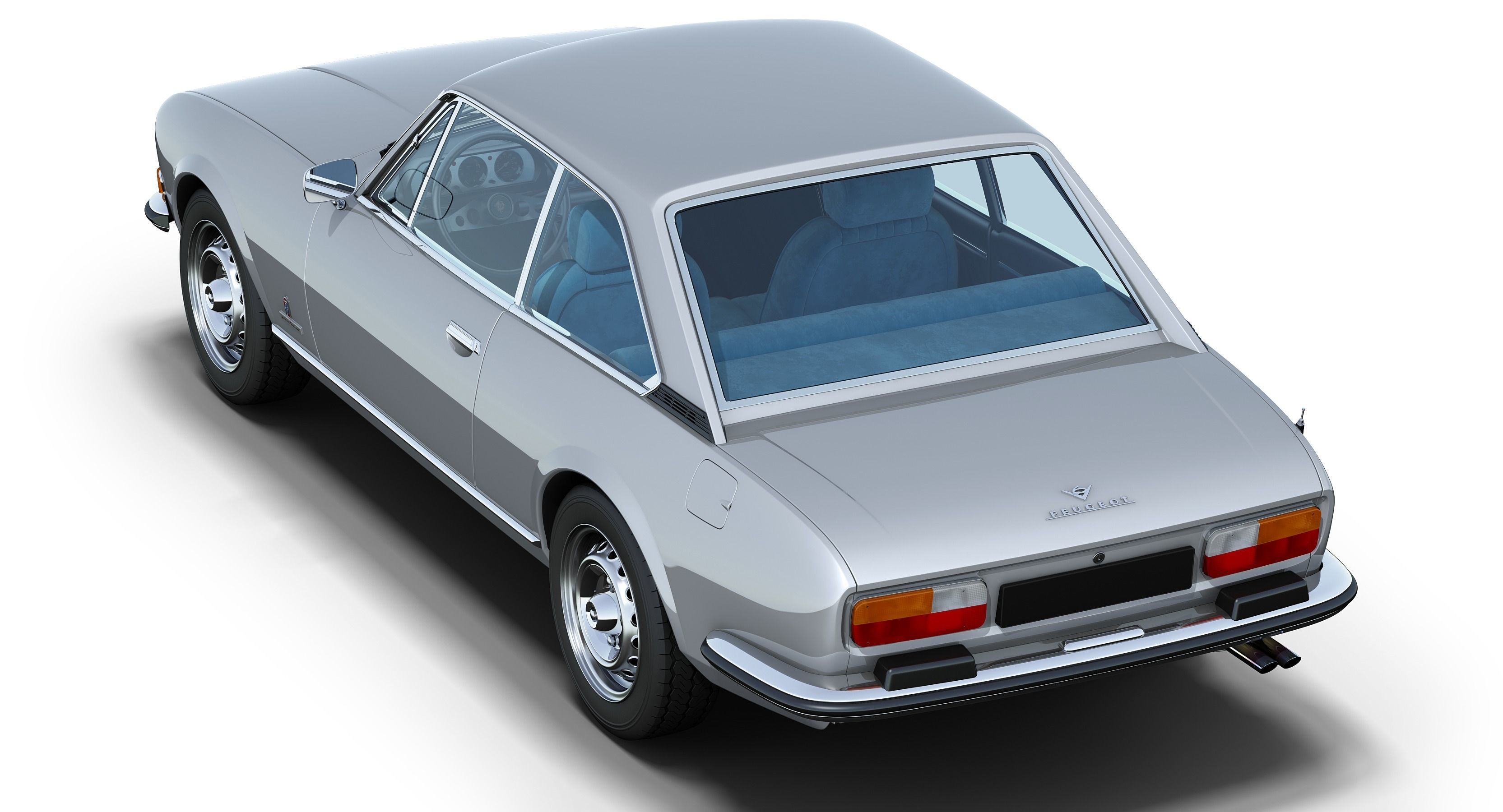 Peugeot 504 Coupe 3D model_8