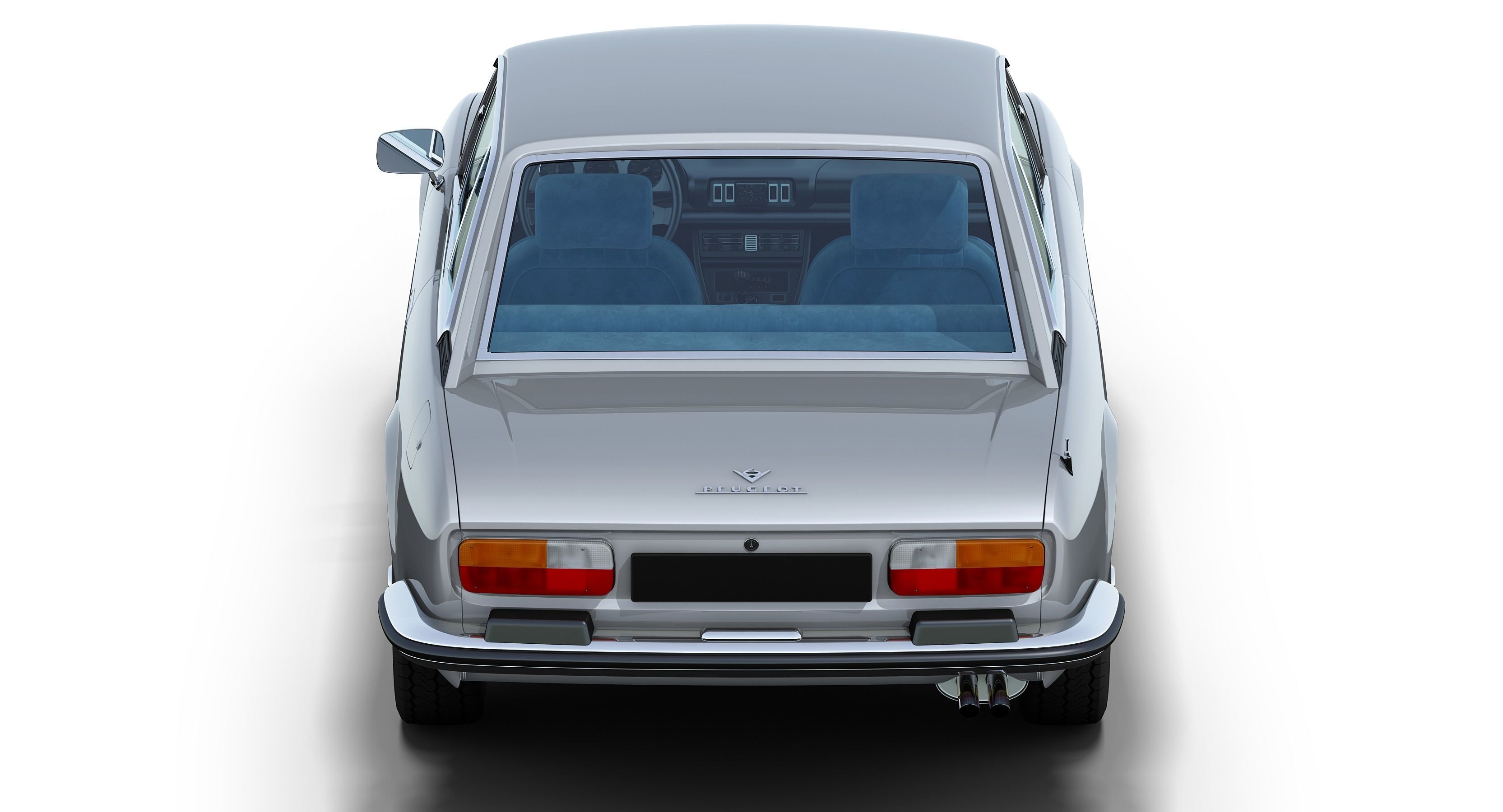 Peugeot 504 Coupe 3D model_6