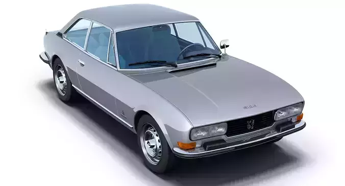 Peugeot 504 Coupe 3D model