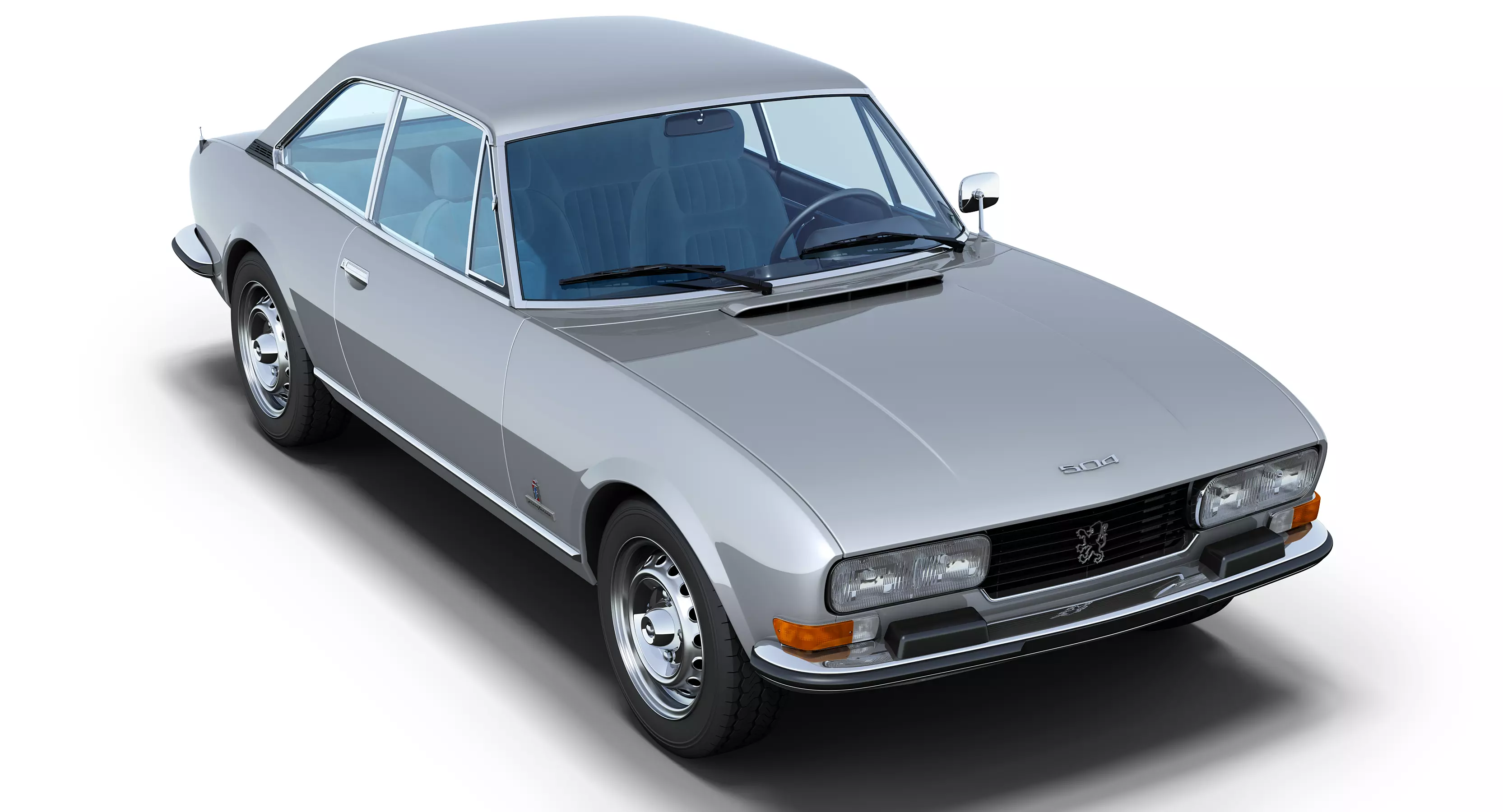 Peugeot 504 Coupe 3D model_0