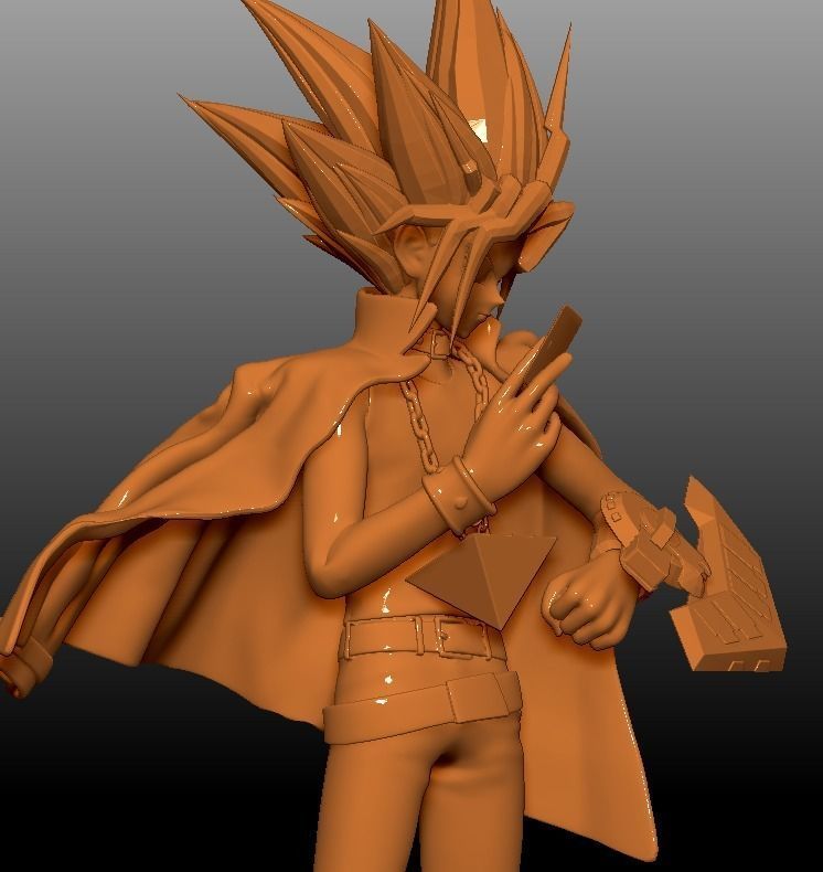 Yugi Oh 3D model 3D printable | CGTrader