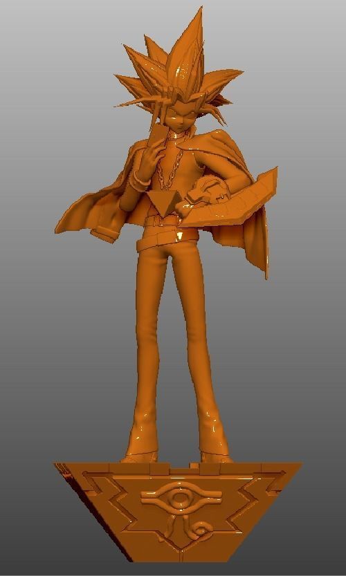 Yugi Oh 3D model 3D printable | CGTrader