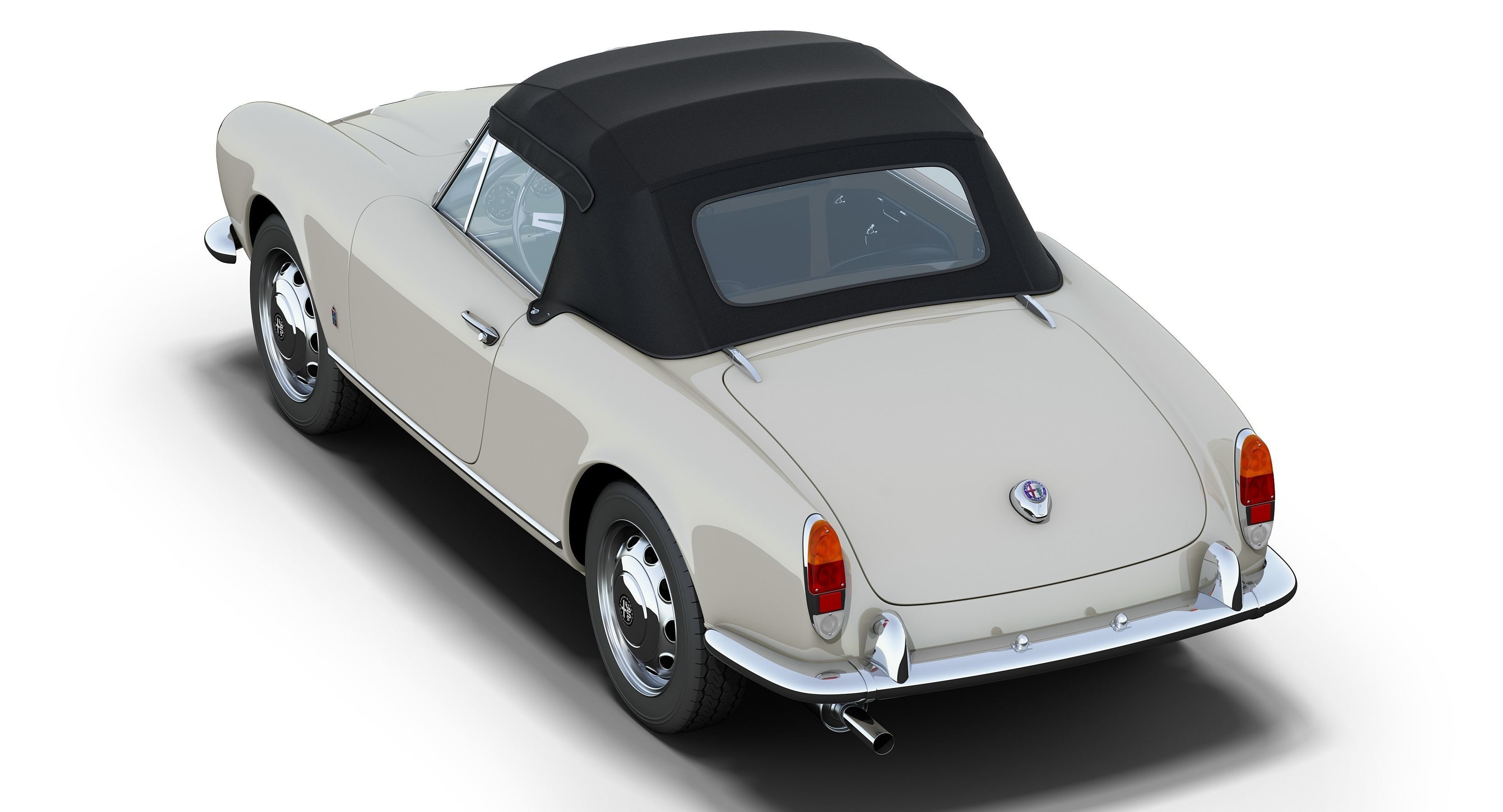 Alfa Romeo Giulia Spider 3D model_8
