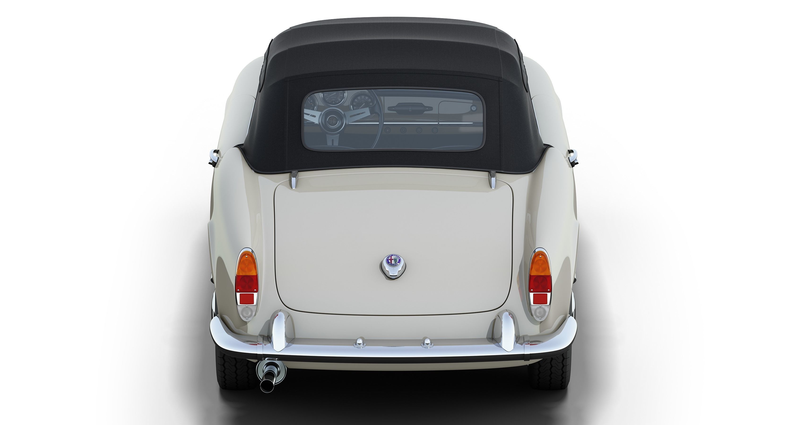 Alfa Romeo Giulia Spider 3D model_6