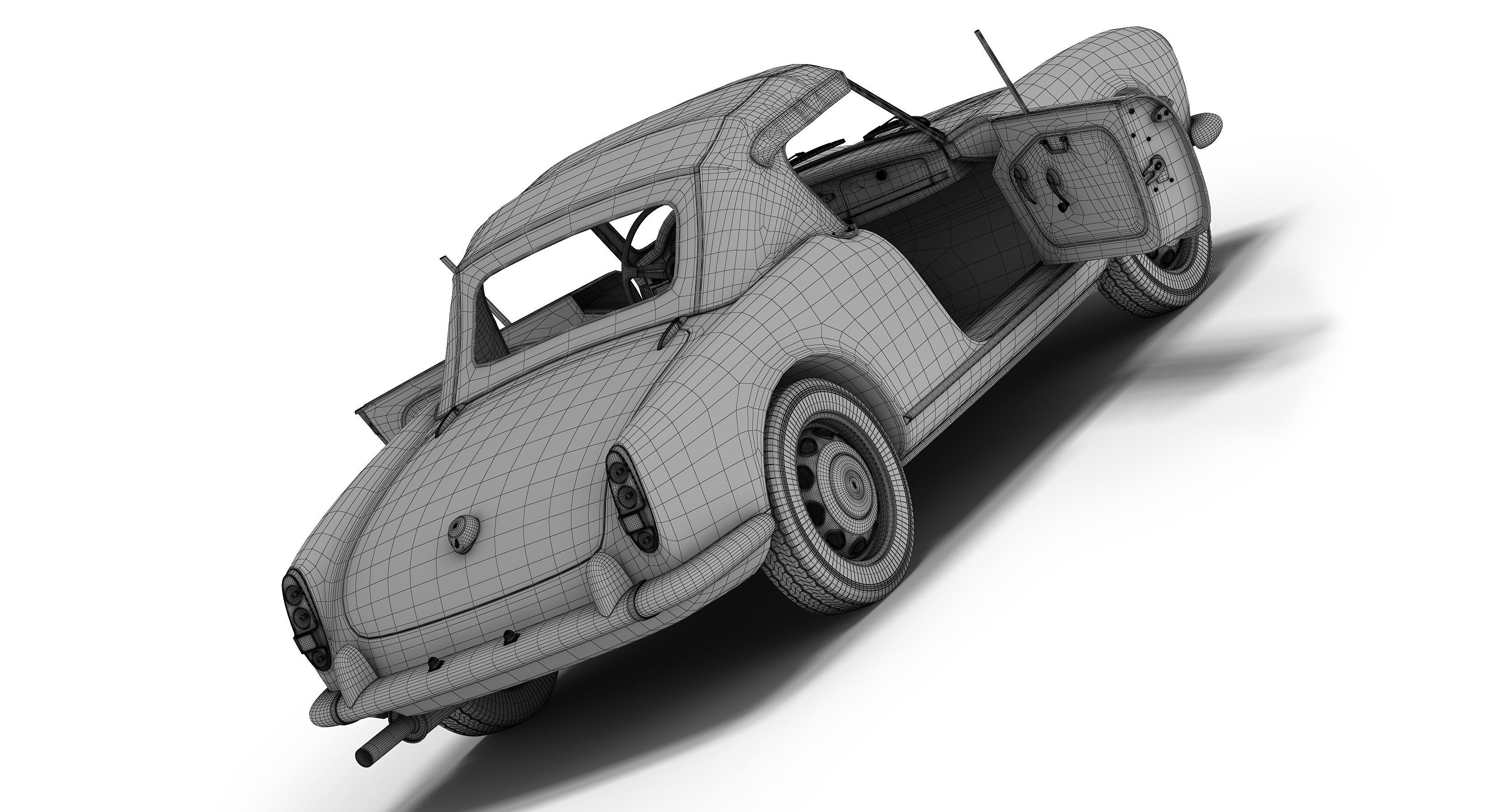 Alfa Romeo Giulia Spider 3D model_5