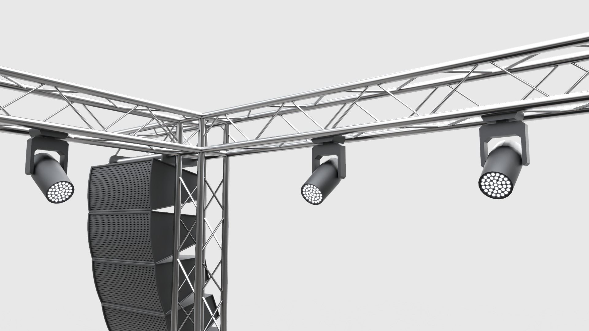 Concert Stage 12 3D model_2