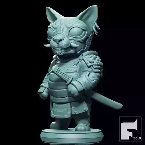 Cat Samurai 