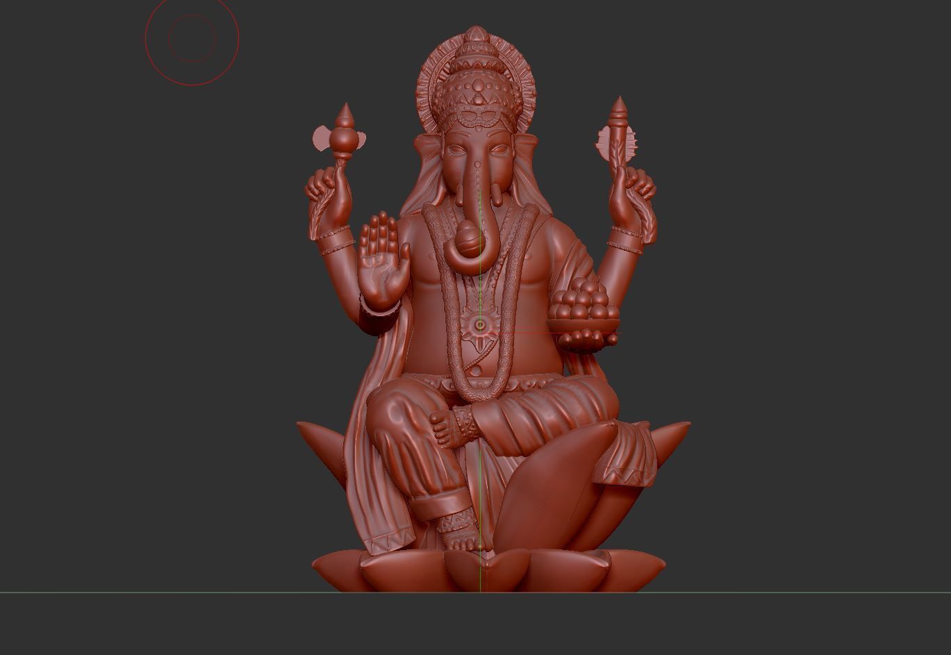 Ganesha 3D print model_2
