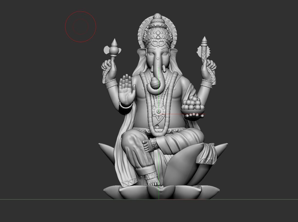 Ganesha 3D print model_6