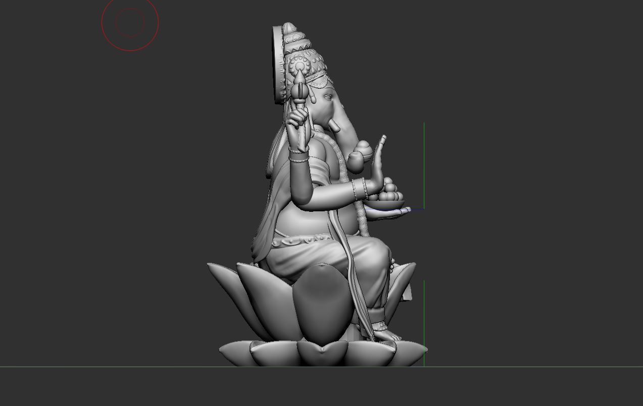 Ganesha 3D print model_5