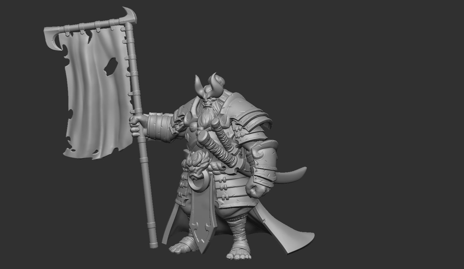 Furybound Clan - General Garro 3D print model_9