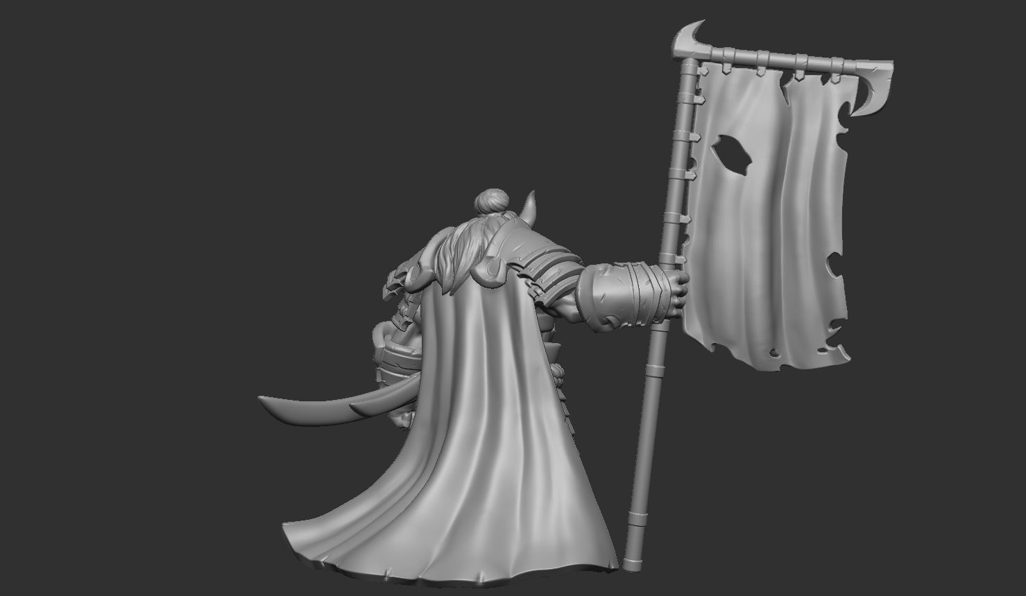 Furybound Clan - General Garro 3D print model_6
