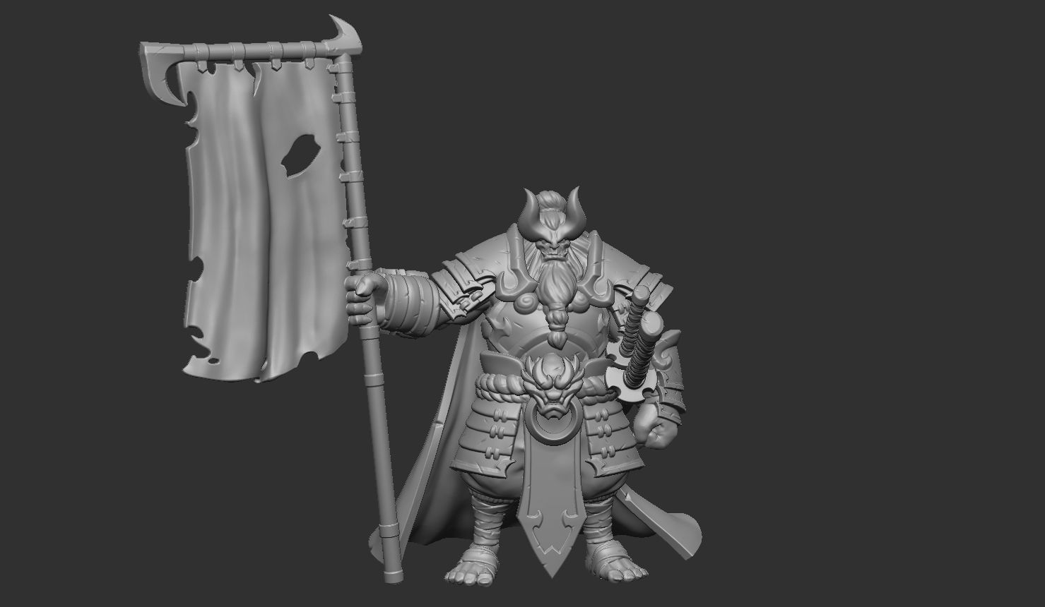 Furybound Clan - General Garro 3D print model_3