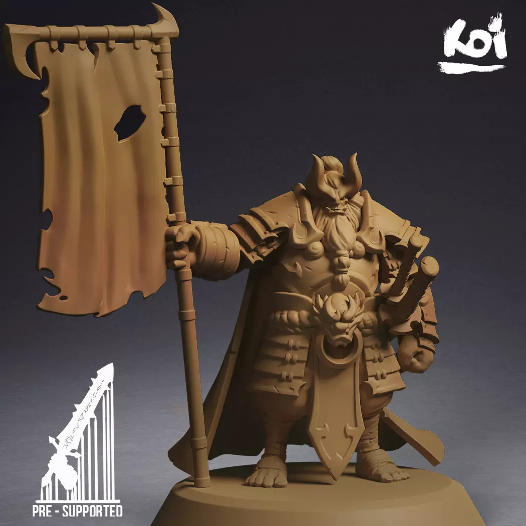 Furybound Clan - General Garro 3D print model_0