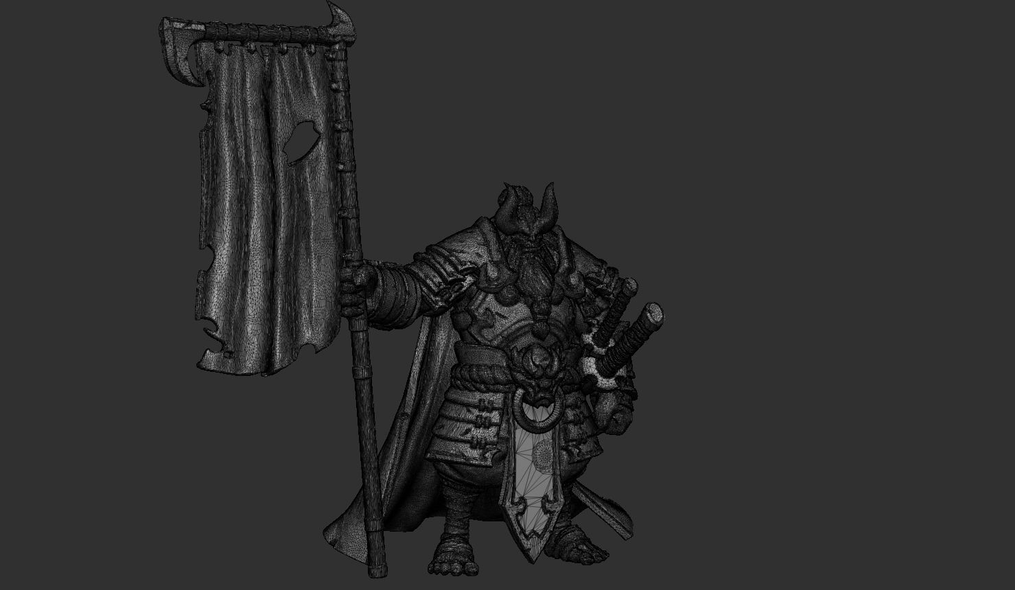 Furybound Clan - General Garro 3D print model_12