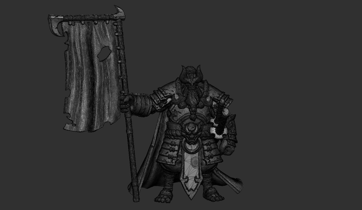 Furybound Clan - General Garro 3D print model_11