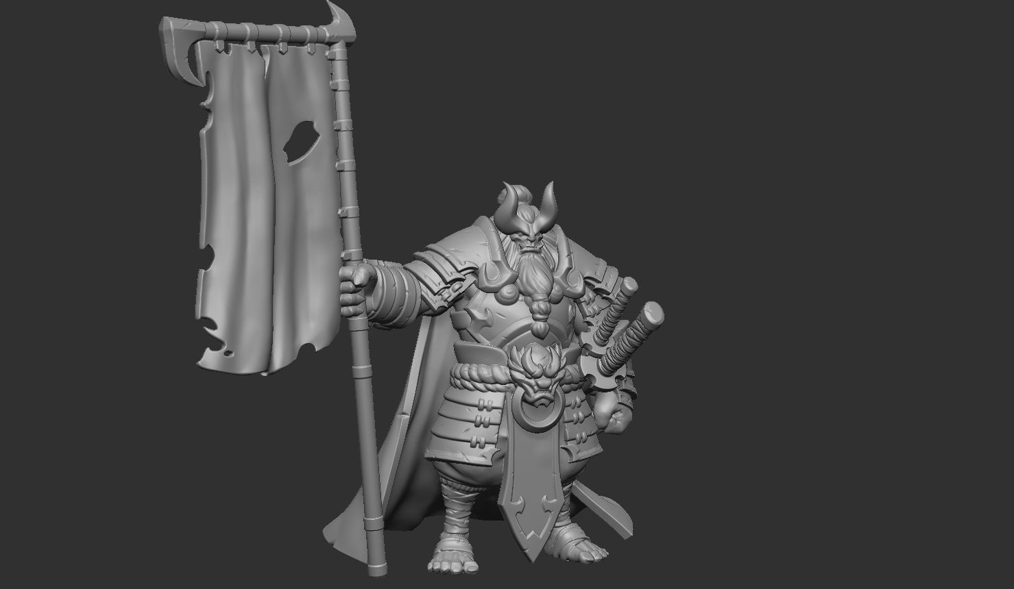 Furybound Clan - General Garro 3D print model_4