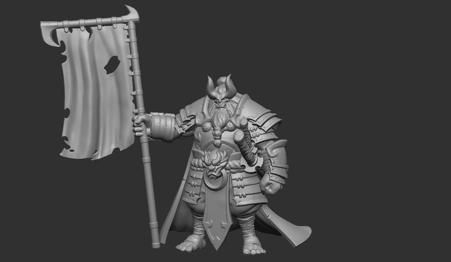 Furybound Clan - General Garro 3D print model_10