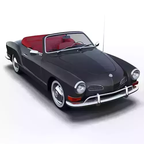 Volkswagen Karmann Ghia Convertible 3D model