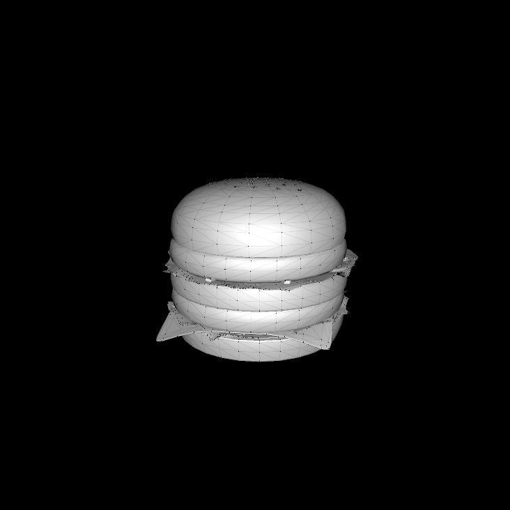 Big mac 3D model_10