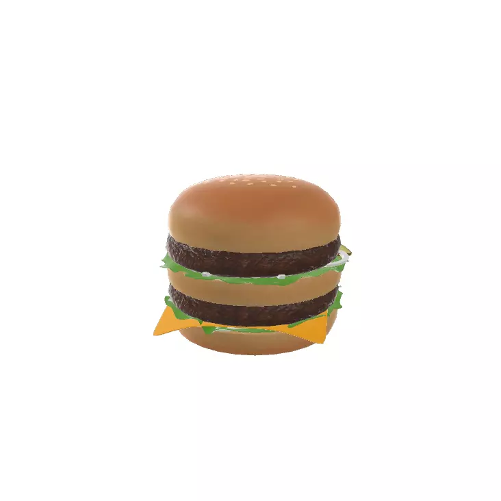 Big mac 3D model_0