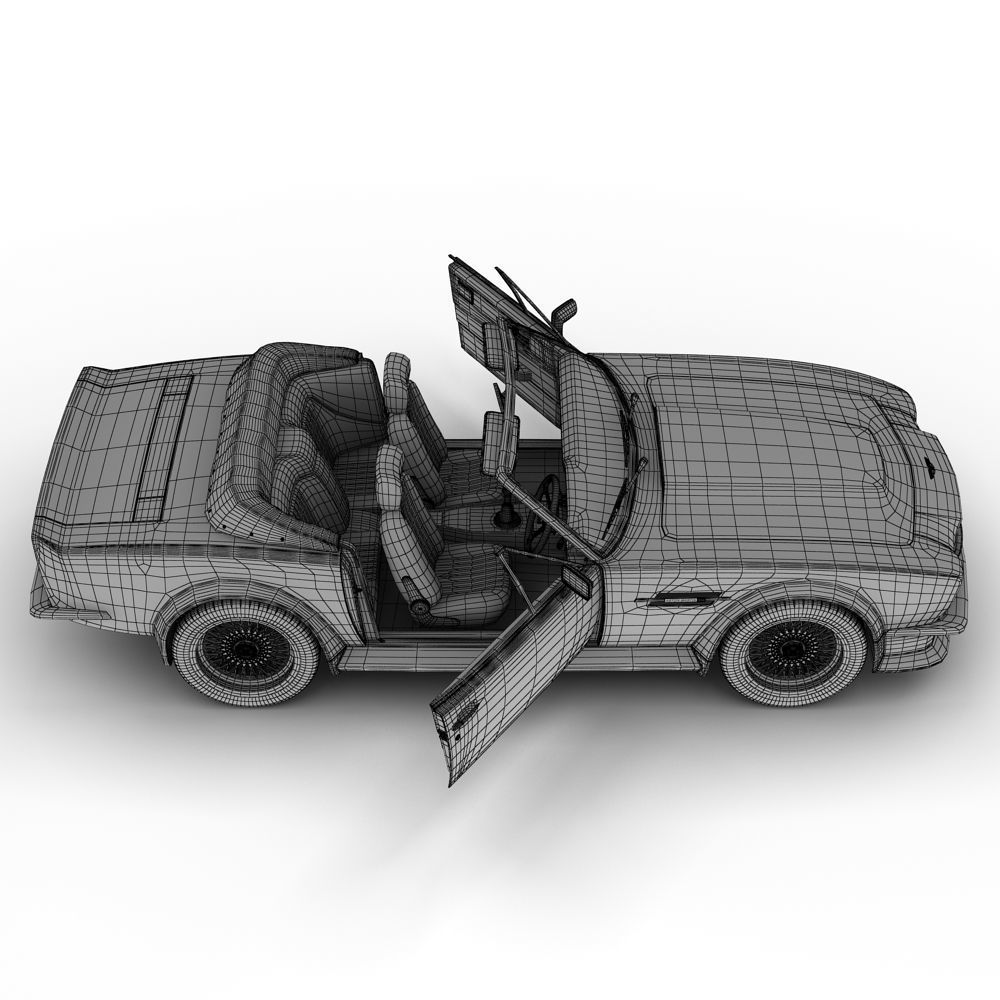 Aston Martin V8 Vantage Volante 3D model_3