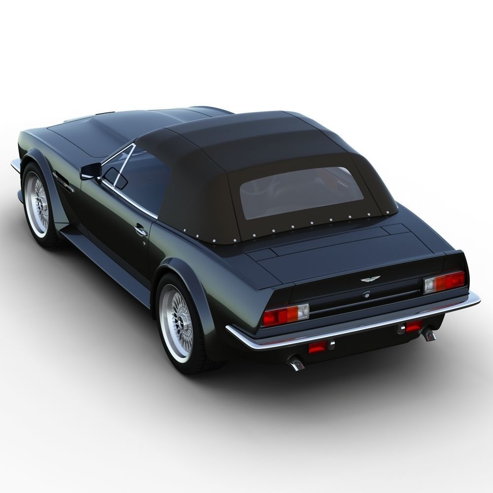 Aston Martin V8 Vantage Volante 3D model_8