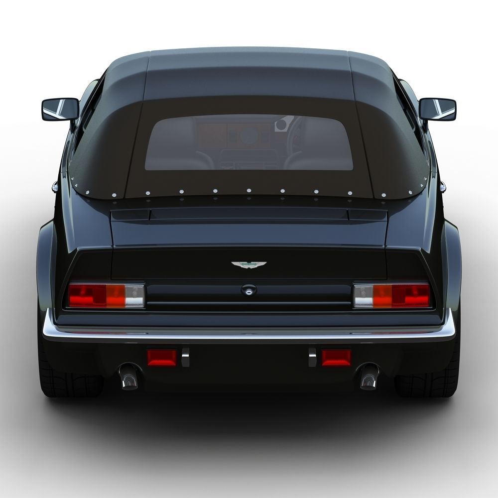 Aston Martin V8 Vantage Volante 3D model_6