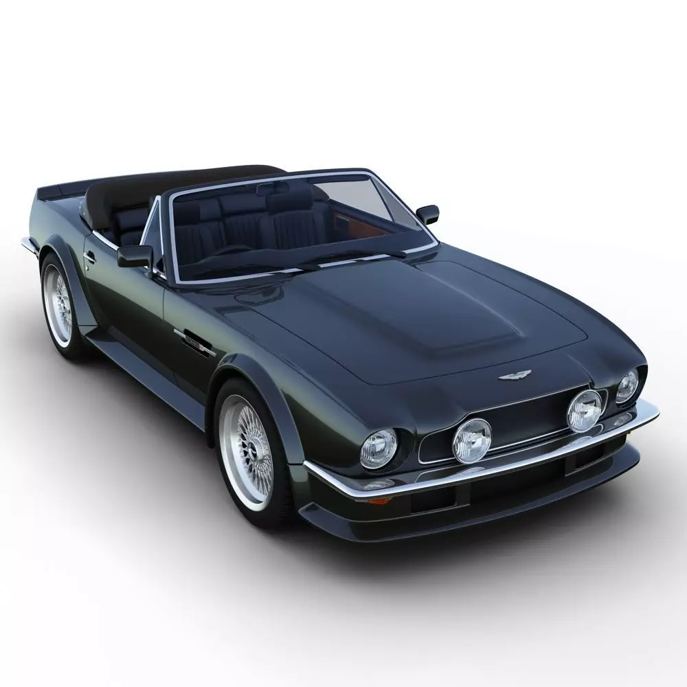 Aston Martin V8 Vantage Volante 3D model_0