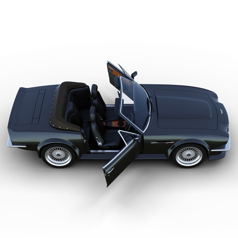 Aston Martin V8 Vantage Volante 3D model_2
