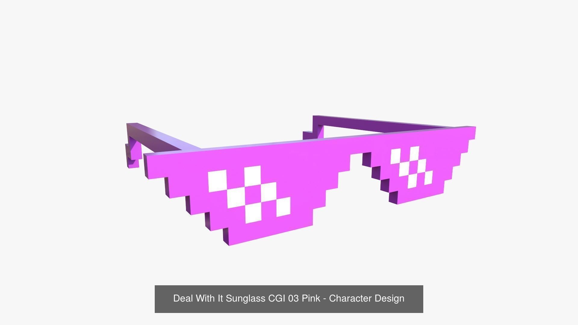 04 Deal With It Sunglasses CGI Collection - Character Design _3