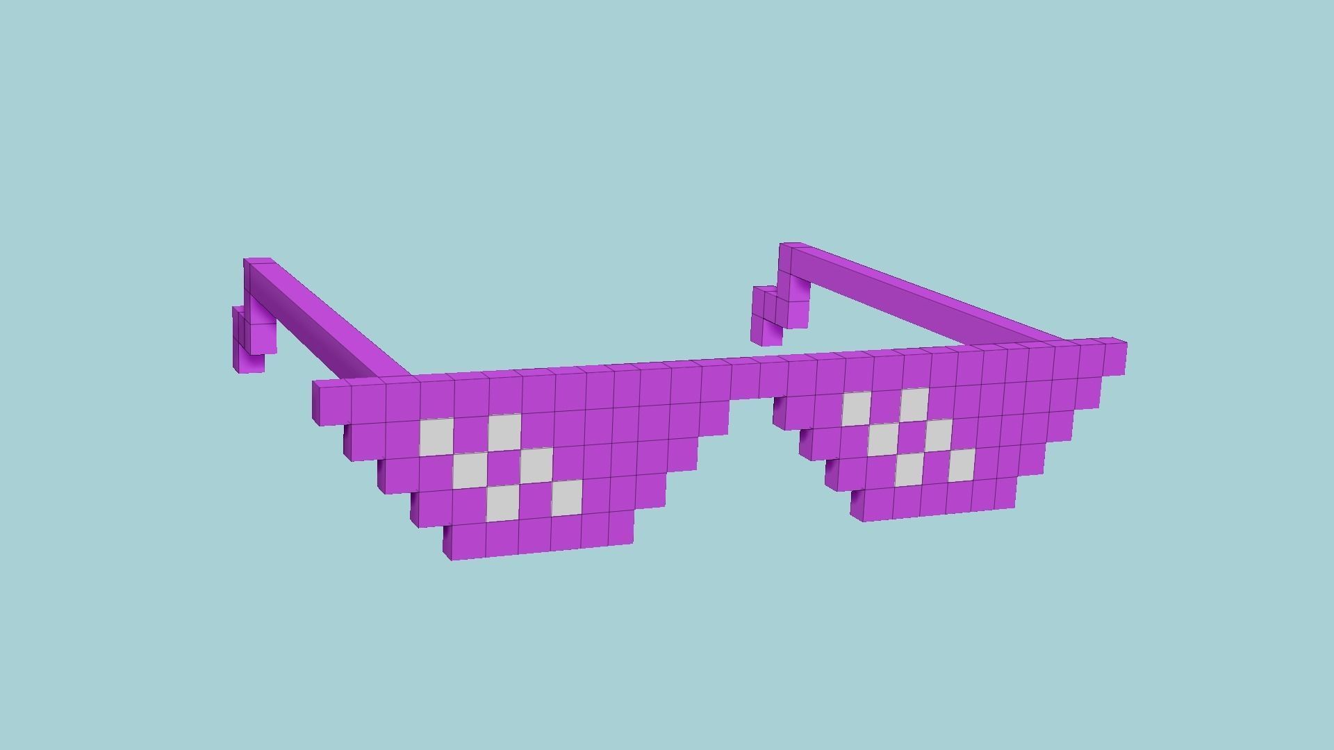 04 Deal With It Sunglasses CGI Collection - Character Design _38