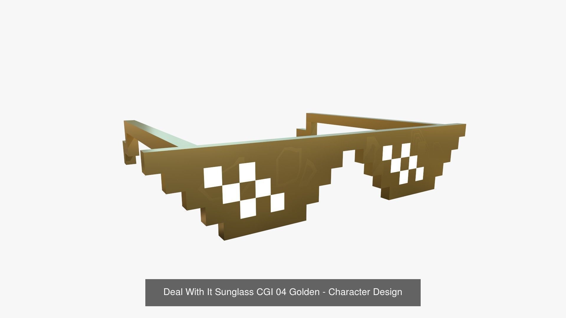 04 Deal With It Sunglasses CGI Collection - Character Design _4