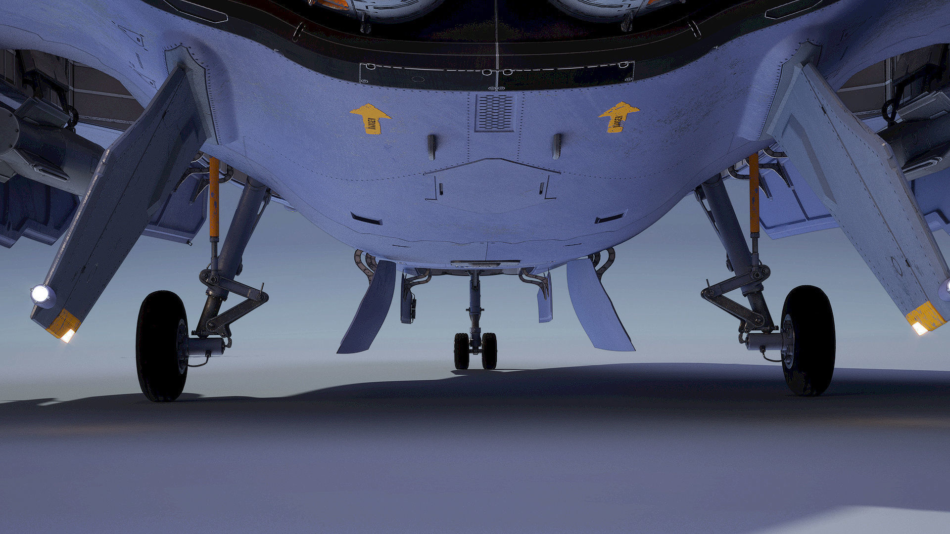 Sci-fi Multi-purpose Spacefighter 3D model_14