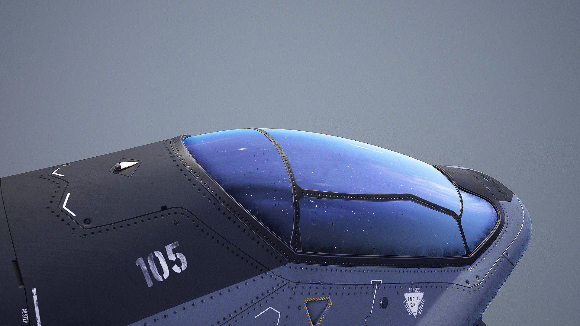 Sci-fi Multi-purpose Spacefighter 3D model_13