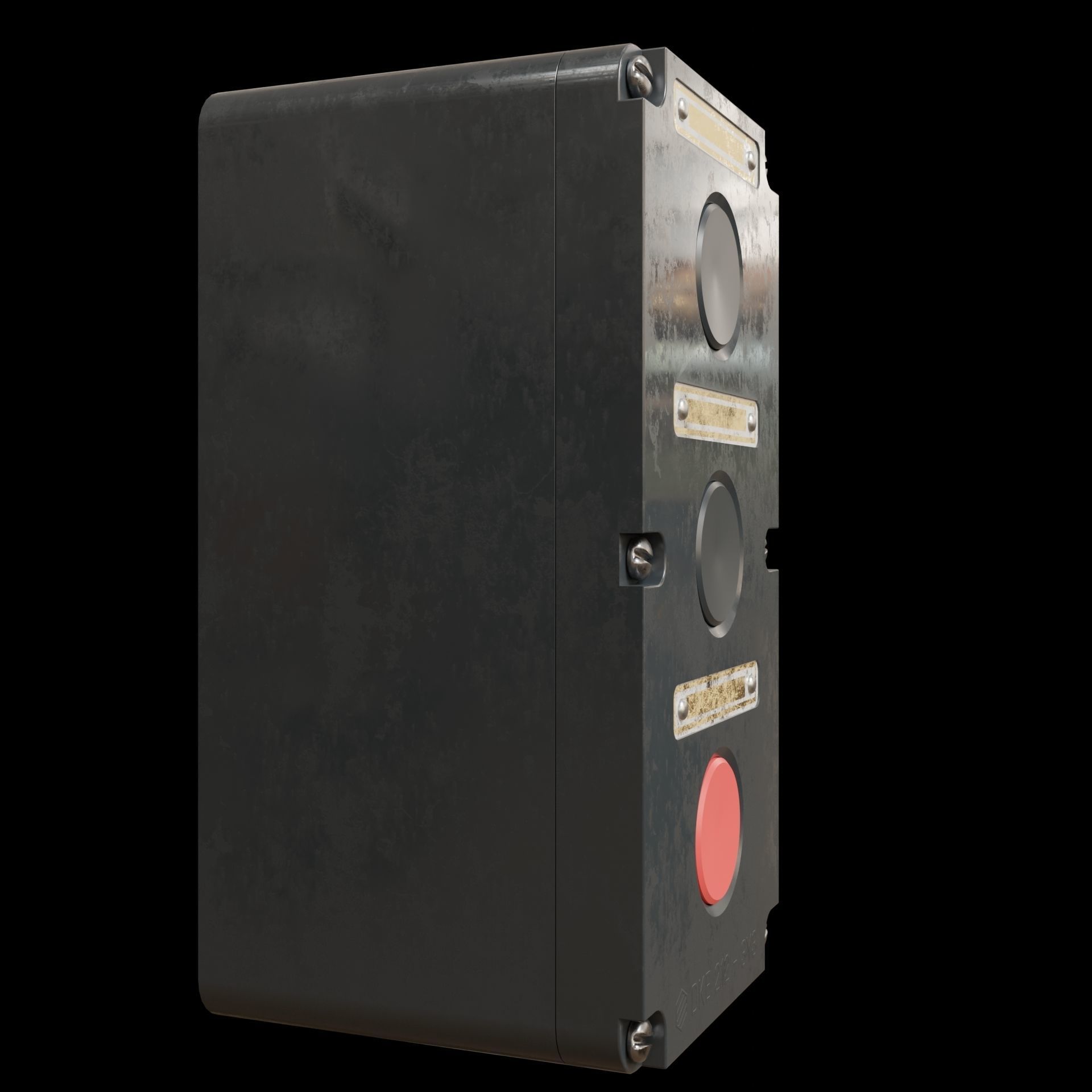 Switchboards metal box 3D model_13