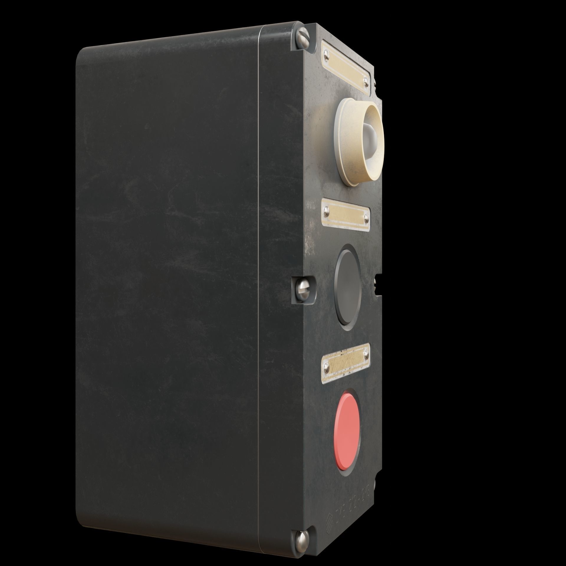 Switchboards metal box 3D model_9