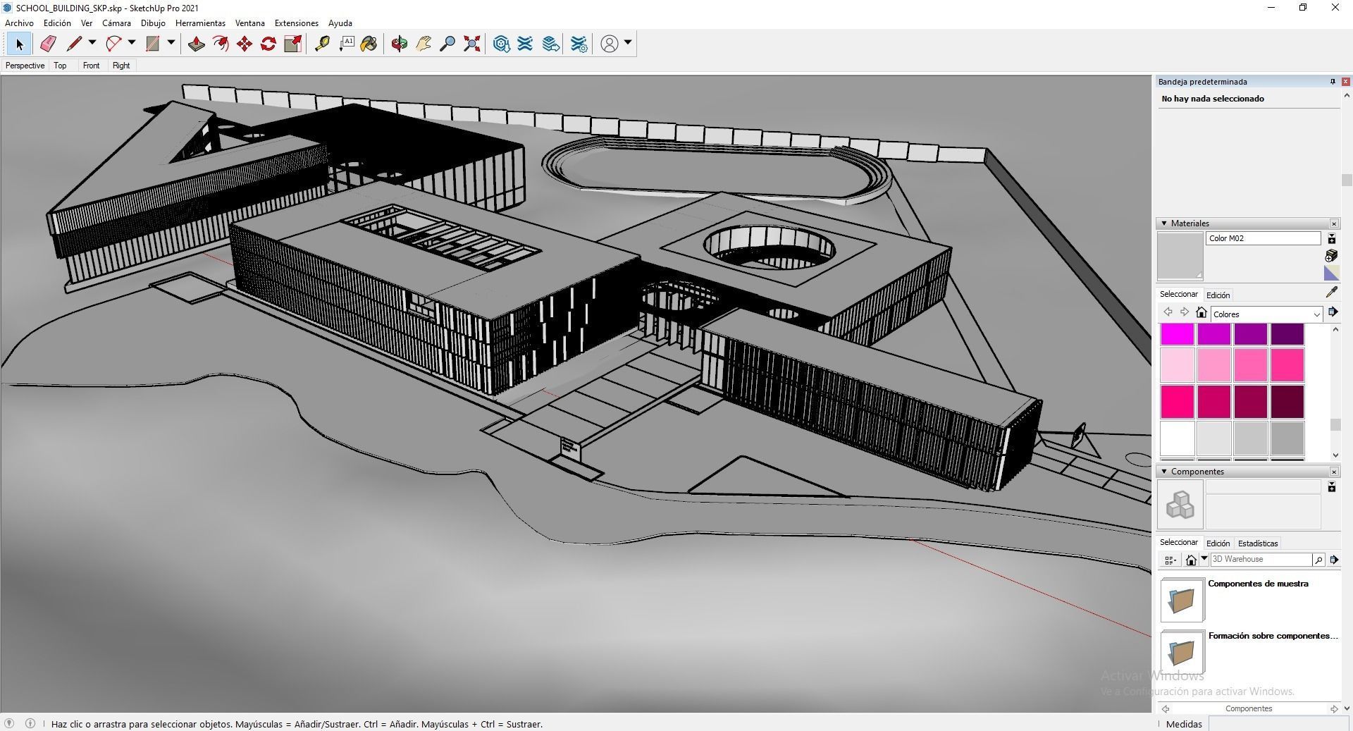 School Building 3D model_20