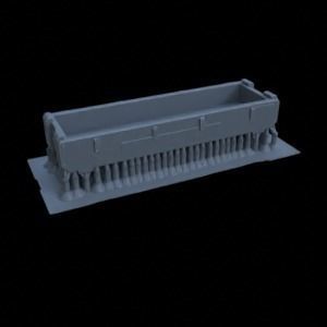 ANTI TANK POST FOR WAR TABLETOP TERRAIN 1-35 SUPPORTED STL 3D print model_60