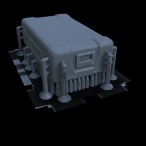 ANTI TANK POST FOR WAR TABLETOP TERRAIN 1-35 SUPPORTED STL 3D print model_79